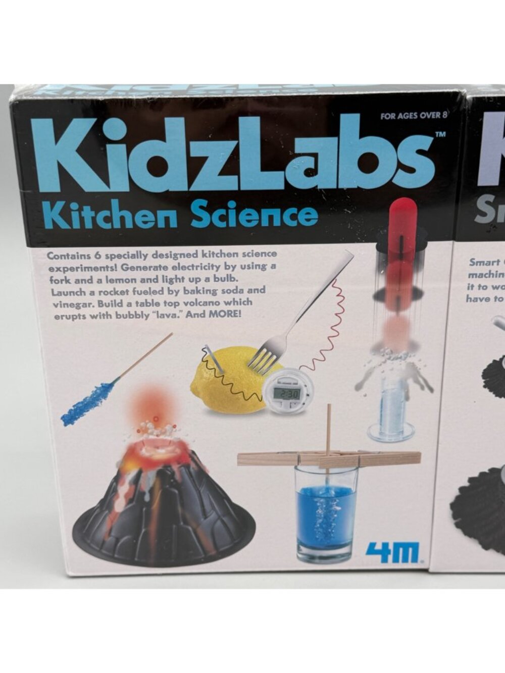 4M KidzLabs Set of 3 Kitchen Science, Smart Cleaner & Spider Robot Science Kits - Picture 2 of 7